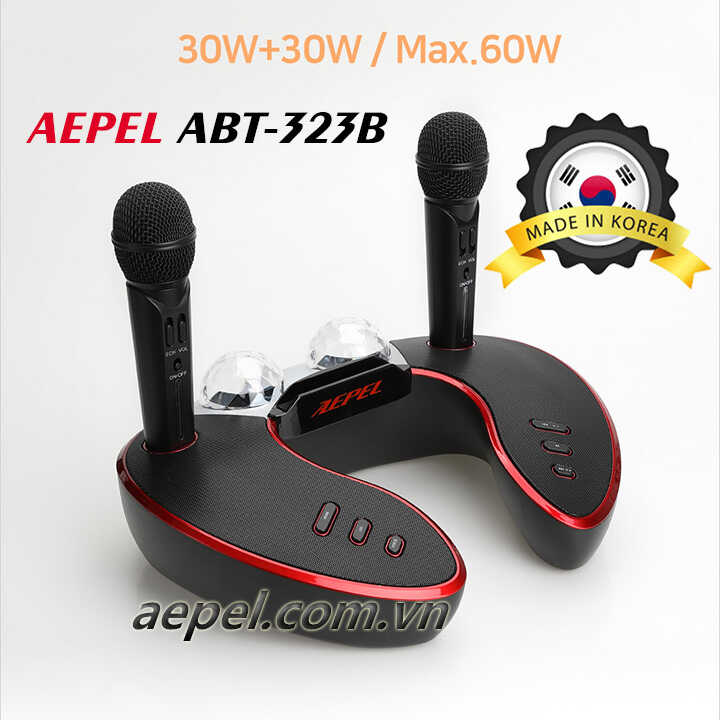Loa di động AEPEL ABT-323B Made in Korea 2 Micro không dây Hàn Quốc ABT 323B