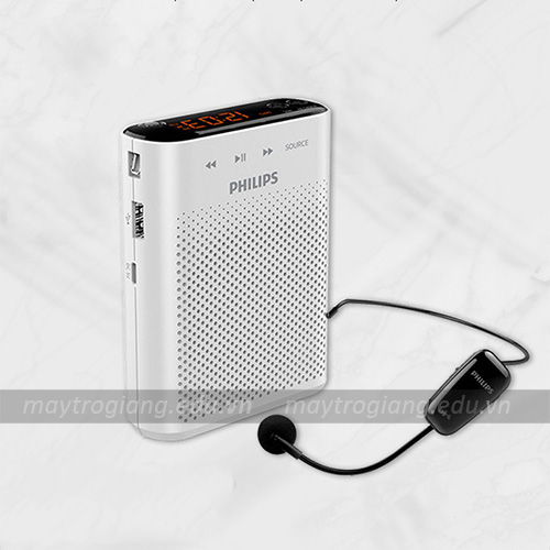 Máy trợ giảng Philips SBM230 UHF, micro không dây, loa Bluetooth 3W