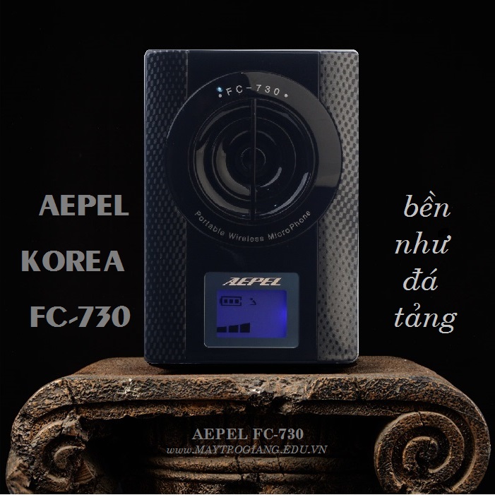 Máy trợ giảng Nội Địa Hàn Quốc AEPEL KOREA FC-730: Không dây nhỏ gọn, công nghệ cao